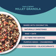 Load image into Gallery viewer, Triple Berry Millet Granola with Strawberries , 350g