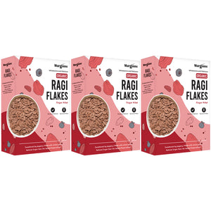 Murginns Ragi Flakes, 275g - Organic.